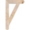 Ekena Millwork Traditional Craftsman Smooth Bracket, Douglas Fir, 3 1/2"W x 20"D x 32"H BKT04X20X32TRA04SDF - alternate 4